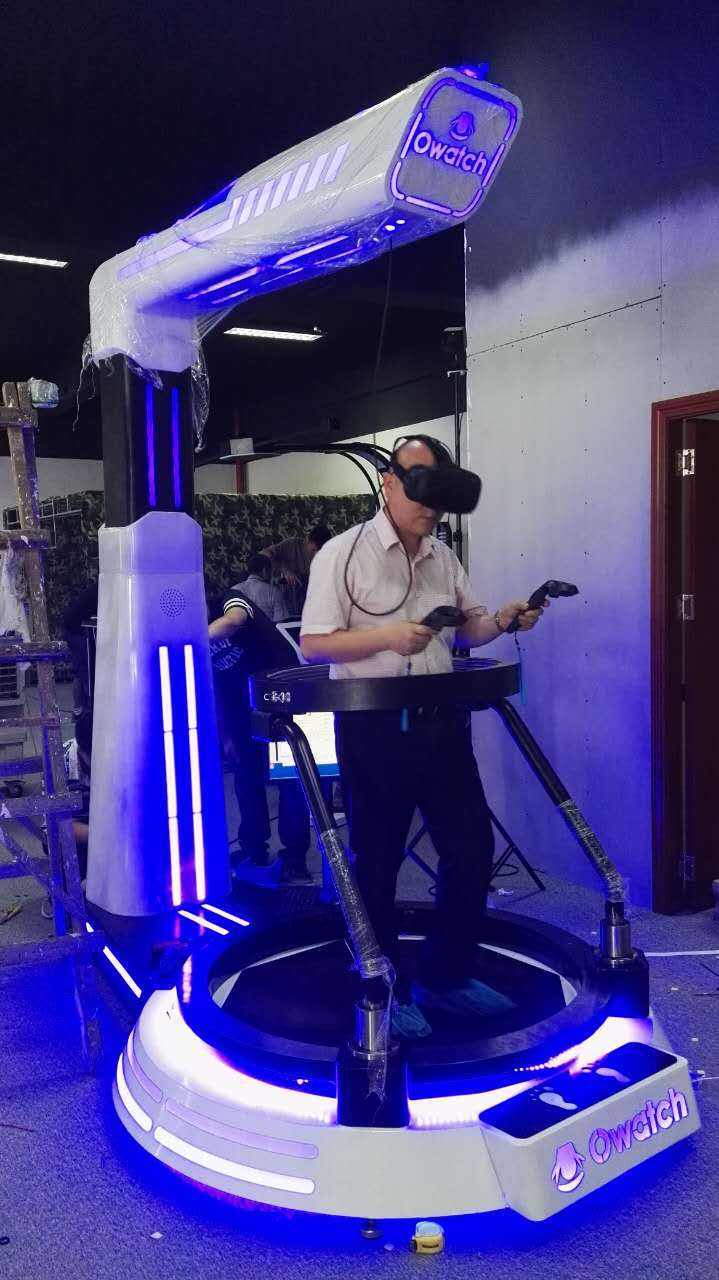VR跑步机 高端暖场设备 新科技虚拟世界互动设备 众暖熊品牌暖场互动道具设备租赁出售