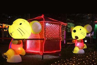 卡通动物造型花灯元宵节春节元旦户外大型花灯制作承接大型灯会灯展冰雕